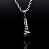 Stainless Steel Microphone Necklace