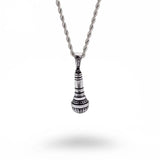 Stainless Steel Microphone Necklace