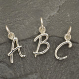 Script Letter Initial Necklace