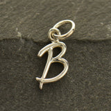 Script Letter Initial Necklace