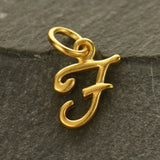 Script Letter Initial Necklace