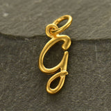 Script Letter Initial Necklace