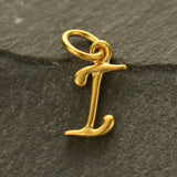 Script Letter Initial Necklace