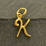 Script Letter Initial Necklace
