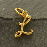 Script Letter Initial Necklace
