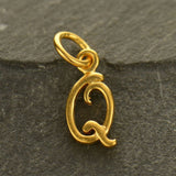 Script Letter Initial Necklace