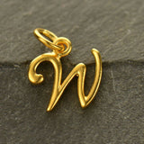 Script Letter Initial Necklace