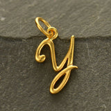 Script Letter Initial Necklace