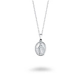 Mother Mary Medallion Necklace