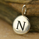 Circle Capital Letters Necklace