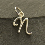 Script Letter Initial Necklace