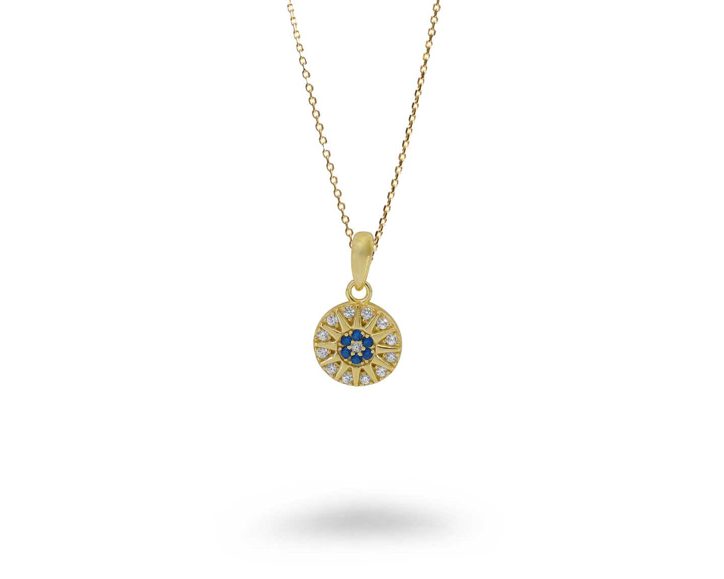 Nautical Evil Eye Necklace
