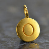 Circle Capital Letters Necklace