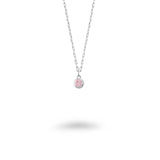 Round Birthstone Necklace