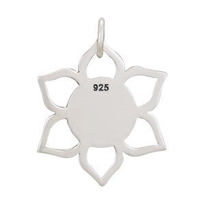Lotus with Ohm Necklace