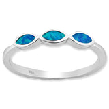 Triple Oval Opal Ring