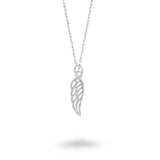 Outline Angel Wing Necklace