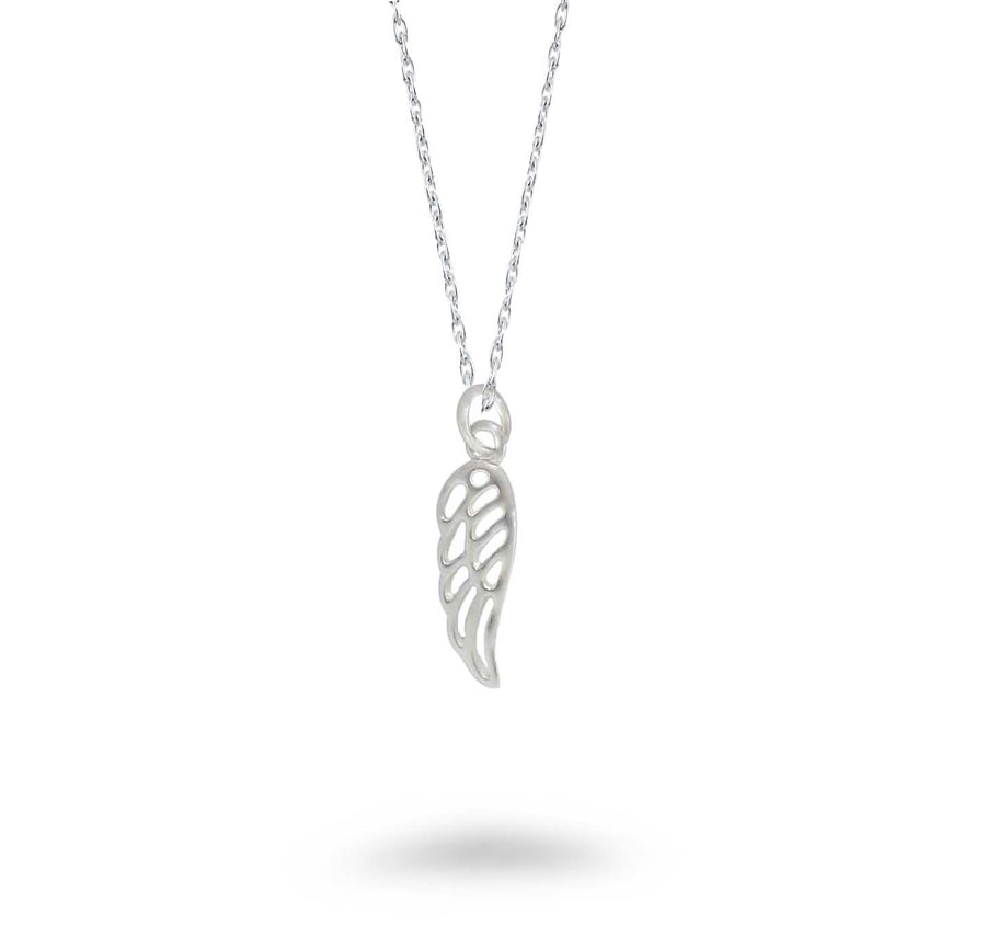 Outline Angel Wing Necklace