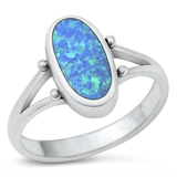 Opal Oval Ring