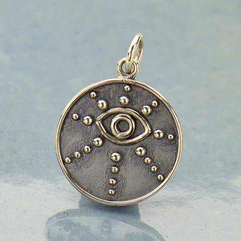 Evil Eye with Granulation Necklace