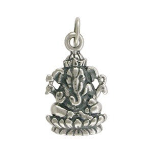 Oxidized Ganesh Necklace