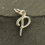 Script Letter Initial Necklace