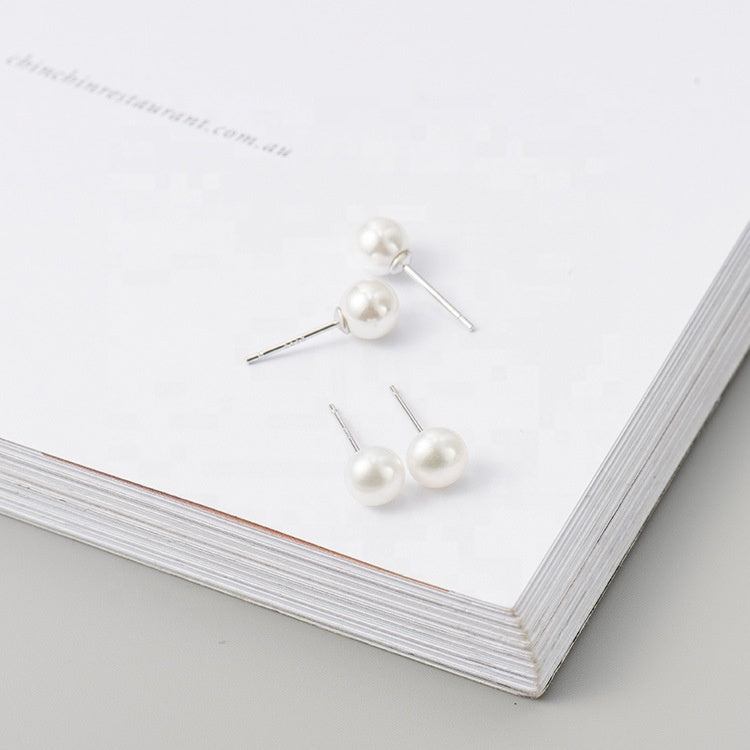 Freshwater Pearl Stud Earrings