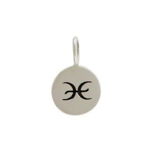 Small Circle Zodiac Necklace