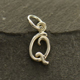 Script Letter Initial Necklace