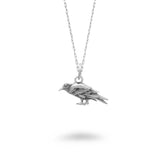 Textured Raven Necklace