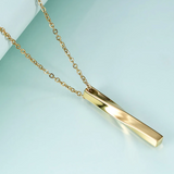 Rectangle Twist Necklace