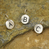 Circle Capital Letters Necklace