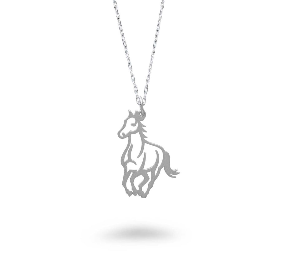 Galloping Horse Necklace