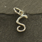 Script Letter Initial Necklace