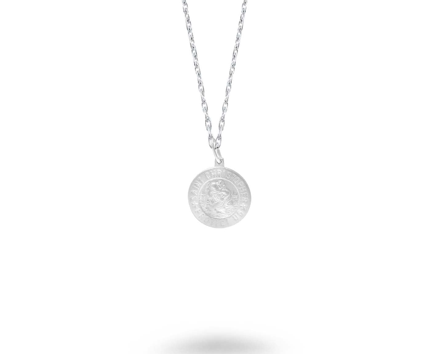 Round St. Christopher Necklace