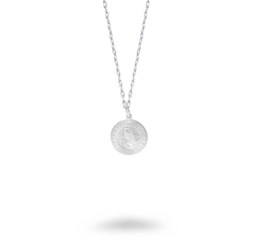 Round St. Christopher Necklace