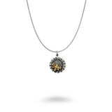 Sunflower and Bee Necklace