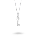 Small Clover Key Necklace