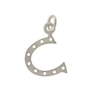 Small Angled Horseshoe Necklace