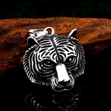 Stainless Steel Tiger Necklace