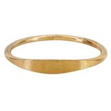 14KT Gold Filled Thin Signet Ring
