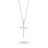 Thin Long Cross Necklace