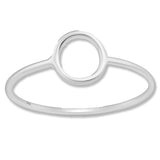 Circle Thin Band Ring