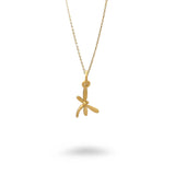 Tiny Dragonfly Necklace