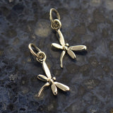 Tiny Dragonfly Necklace