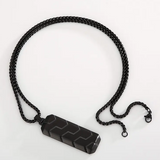 Tire Tread Dogtag Necklace