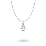 Teardrop Tree of Life Filigree Necklace