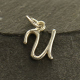 Script Letter Initial Necklace