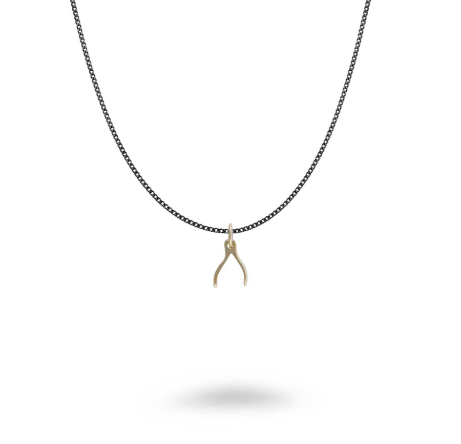 Small Wishbone Necklace