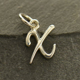 Script Letter Initial Necklace